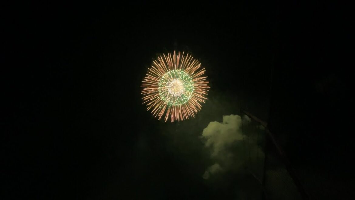 【4K】関門海峡花火大会　2023　下関側ラスト5分　Kanmon-Kaikyo Fireworks #花火 #花火大会 #関門海峡花火大会