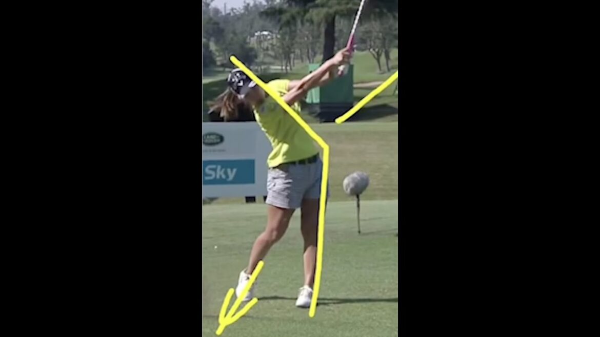 【解説】上田桃子_ドライバースウィング⛳️Momoko Ueda_Driver swing⭐️우에다 모모코_드라이버 스윙【SLOW MOTION】