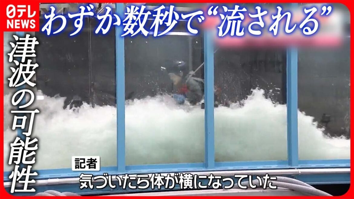 【首都直下地震】都心に津波の可能性…数十センチの高さでも“流される”【関東大震災から100年】