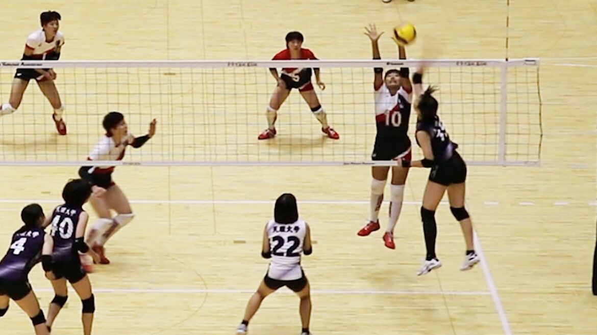 【皇后杯近畿2023】京都橘高校vs天理大学　第１セット　＜女子バレーボール＞