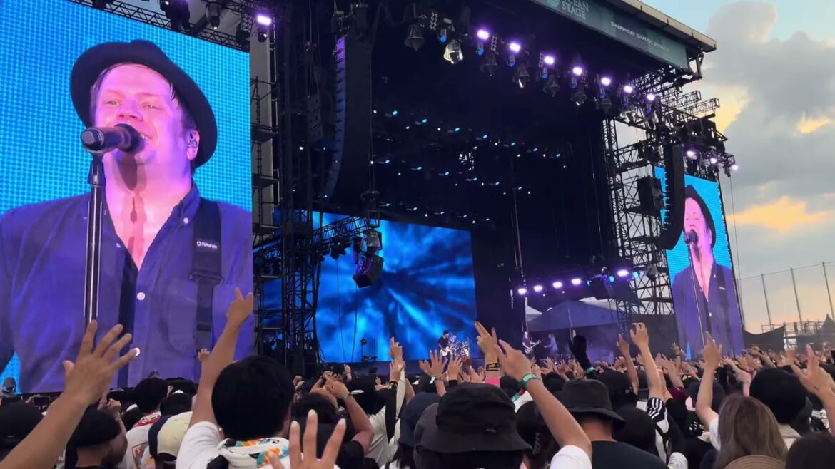 【4K】 Fall Out Boy The Phoenix  Summer Sonic  festival 2023 Osaka Japan 2023/8/20