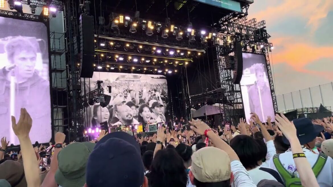 【4K】Liam Gallagher Stand By Me Summer Sonic festival 2023 Osaka Japan 2023/8/19