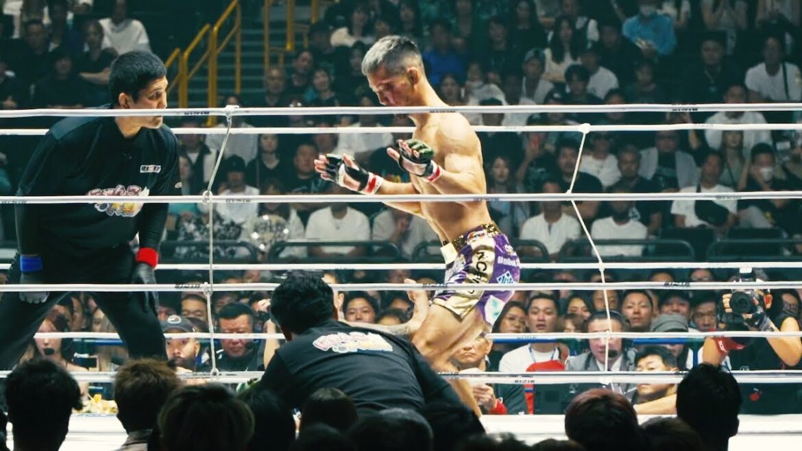 牛久絢太郎 vs 萩原京平　RIZIN44