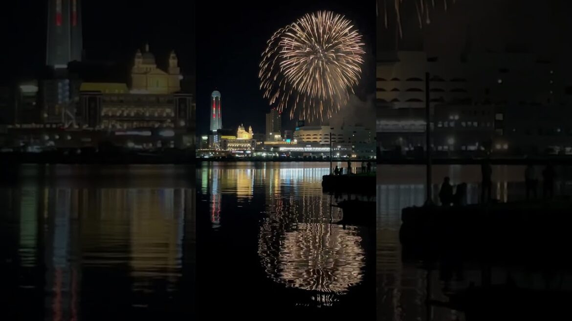 関門海峡花火大会クライマックス✨
