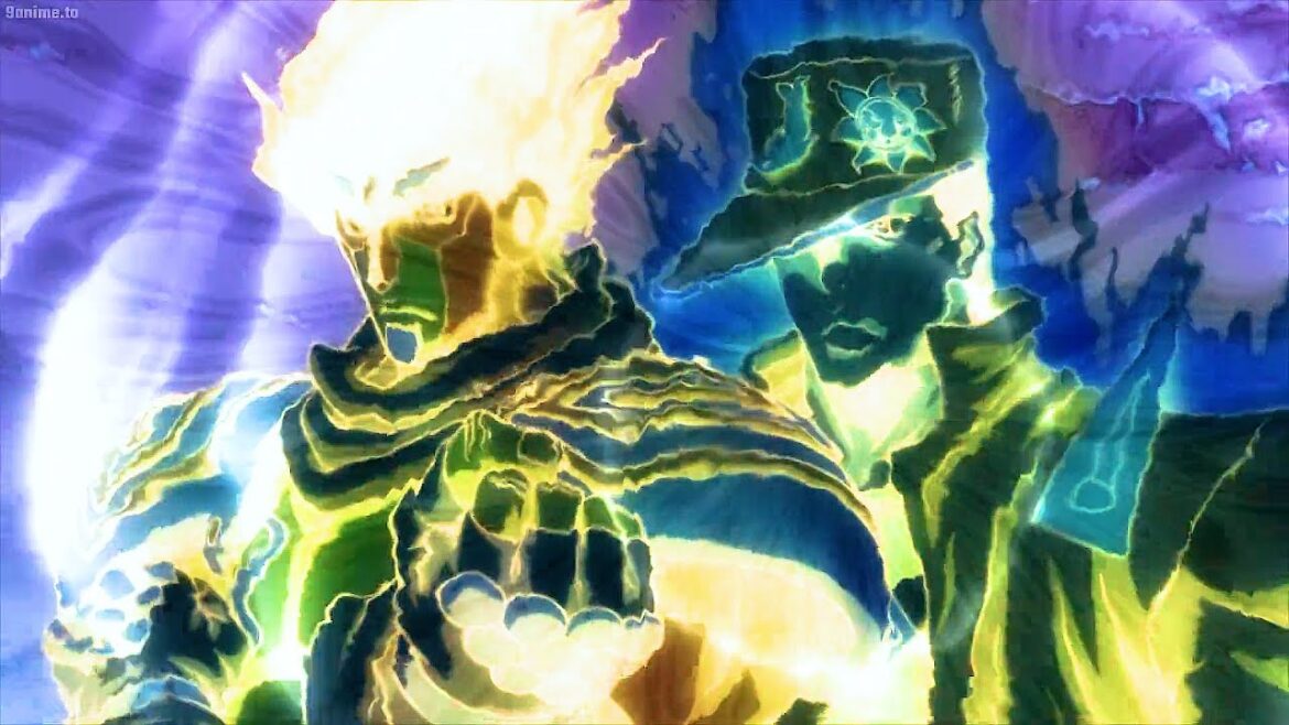 ジョジョ-Jotaro reveal his true form to save Josuke from mutant mouse