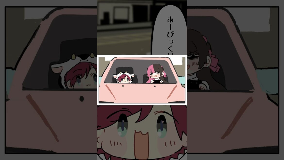 様子のおかしいローレンに大爆笑する橘ひなの【手描き切り抜き/ローレン・イロアス/ 橘ひなの/ぶいすぽっ！/#shorts】