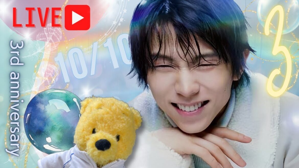 【3周年バースデーライブ配信】羽生結弦ファン集結！→RE_PRAY←へカウントダウン特別配信