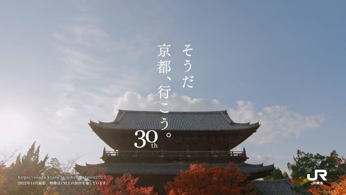 柄本佑、優しい声で秋の京都を勧める　おなじみの楽曲も流れる「そうだ 京都、行こう。」秋編新CM