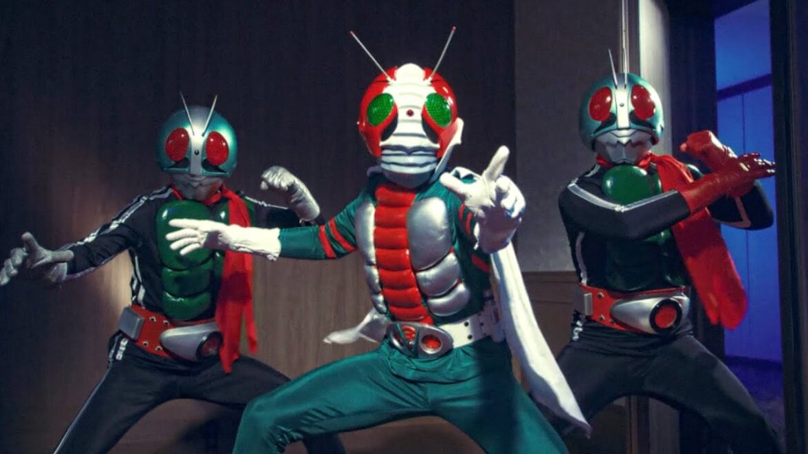 仮面ライダー1号・2号・V3が夢のCM共演！アクション満載の迫力戦闘シーンも　『QT PRO』新WEBCM