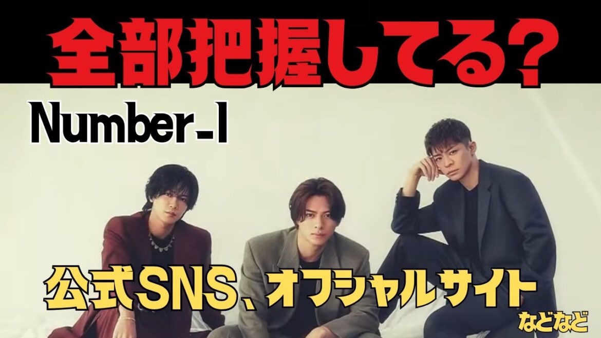 要チェック👍/Number_I（平野紫耀.神宮寺勇太.岸優太）応援団