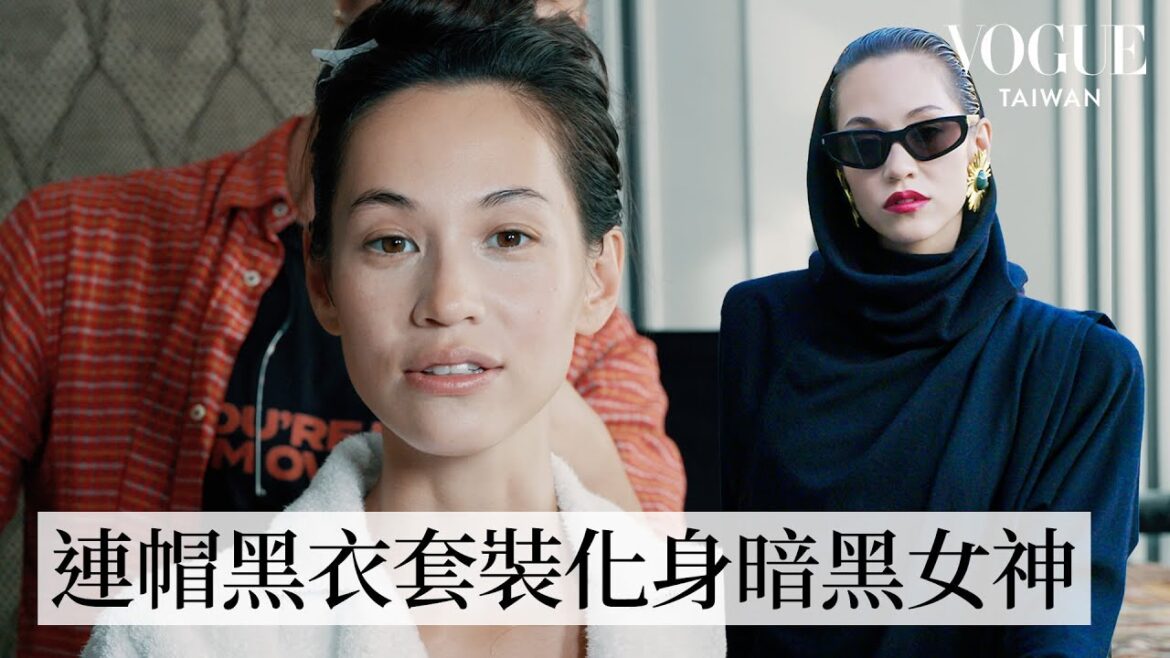 貼身直擊水原希子的「SAINT LAURENT」秀前準備！招牌Kiko紅唇妝容、不露半吋肌膚依舊成為秀場頭排焦點！｜Getting Ready With｜Vogue Taiwan
