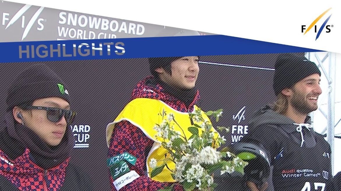 Highlights | Yuto Totsuka triumphs in Japan one-two at Cardrona Halfpipe | FIS Snowboard