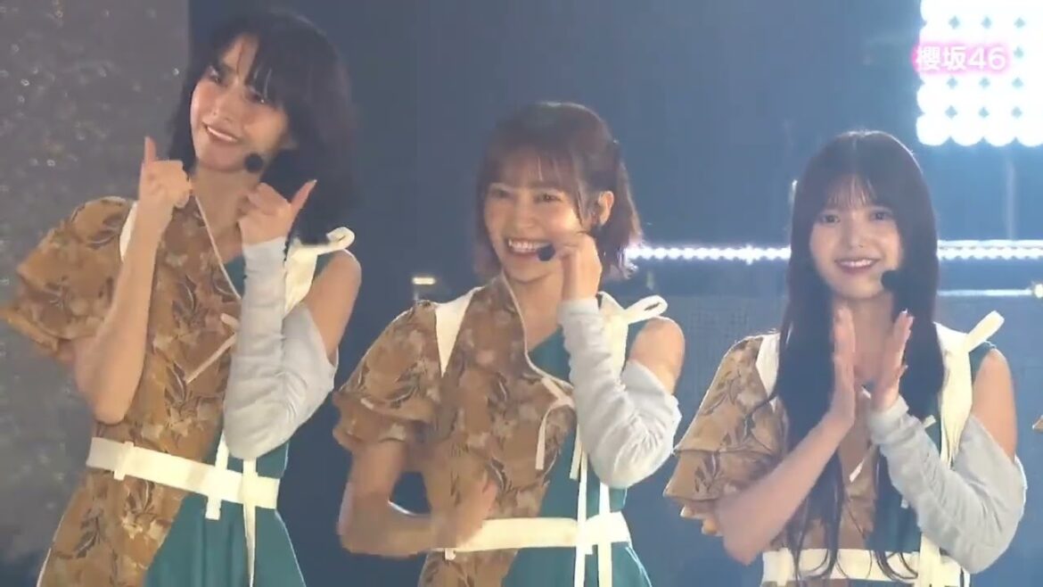 櫻坂46 三期生 ガールズアワード 静寂の暴力 終演の挨拶 ガルアワ2023