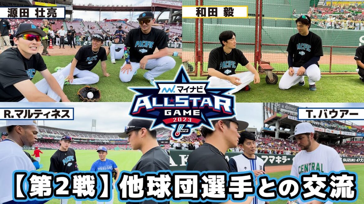 【オールスター第2戦】 他球団選手との交流