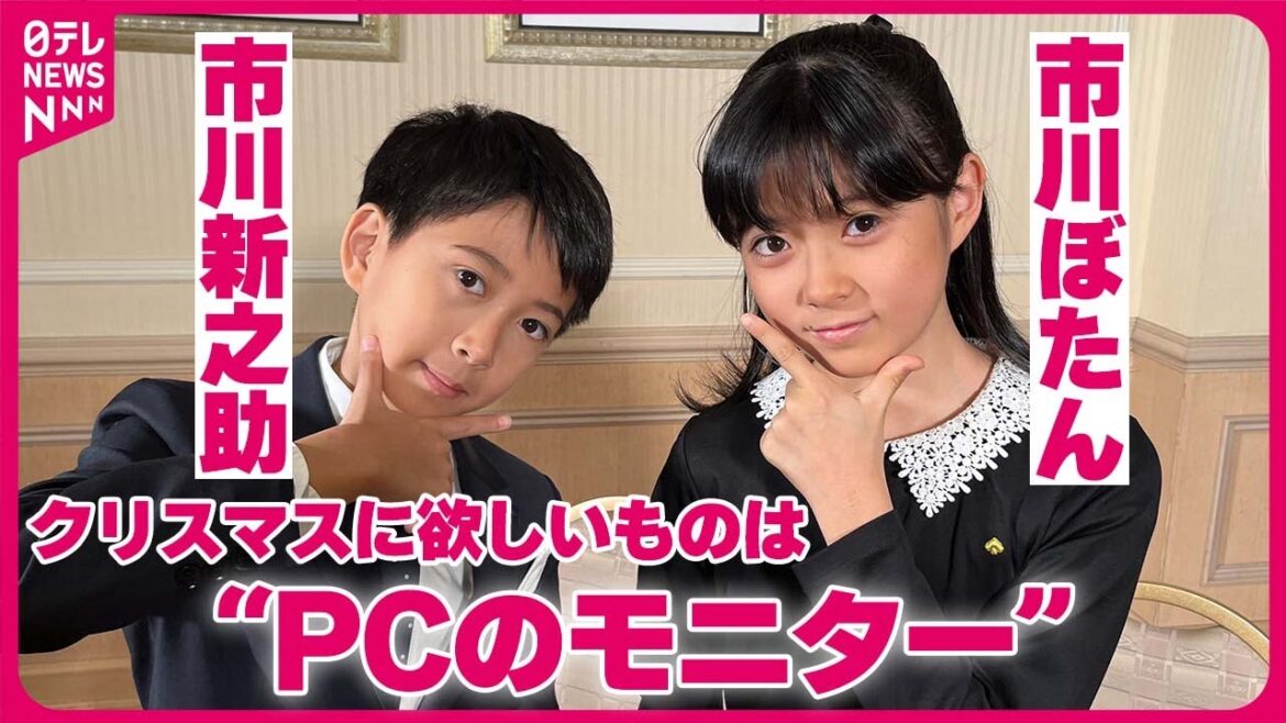 【市川ぼたん&新之助】クリスマスに欲しいものは“PCのモニター”ハマっているゲームを明かす