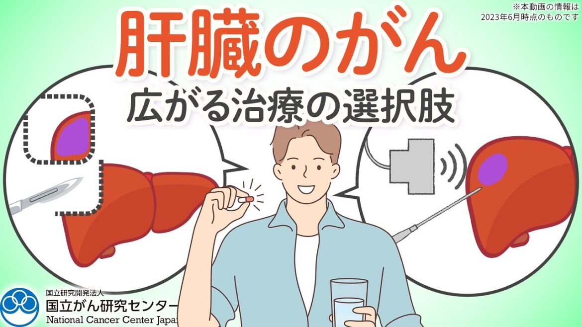 【治療】肝臓のがんの治療法を公開！広がる治療の選択肢について徹底解説します！【肝がん】