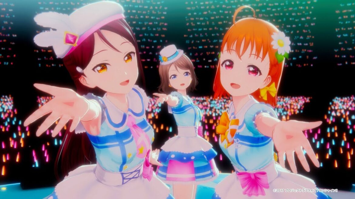 【3Dライブ（4K対応）】君のこころは輝いてるかい？／Aqours 高海千歌(CV:伊波杏樹)、桜内梨子(CV:逢田梨香子)、渡辺曜(CV:斉藤朱夏)【IDOLY PRIDE/アイプラ】
