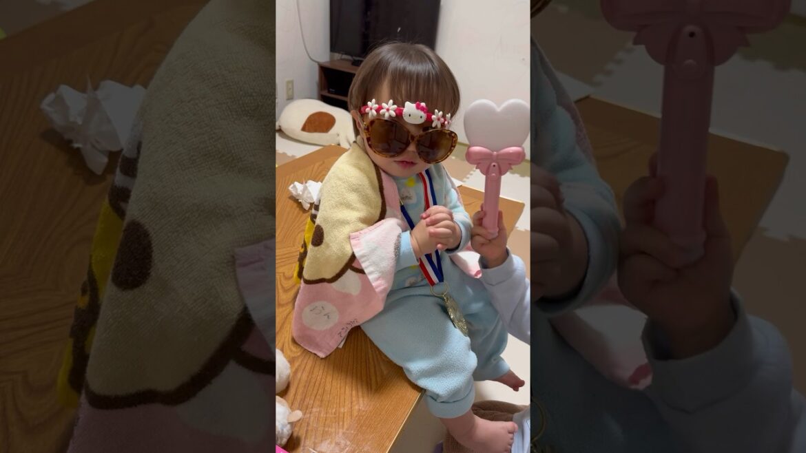 サングラスが似合うね🕶️【1歳10ヶ月】