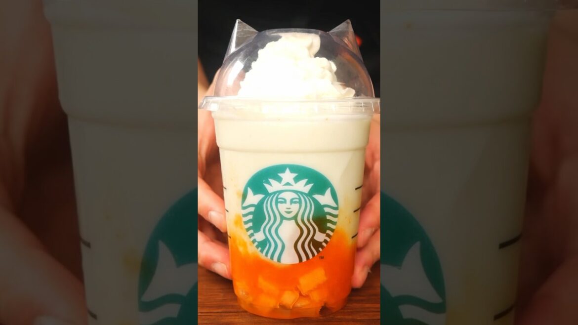 スタバ風The メロン of メロン フラペチーノの作り方🍈 How to make a Starbucks Melon Frappuccino #starbucks #スタバ