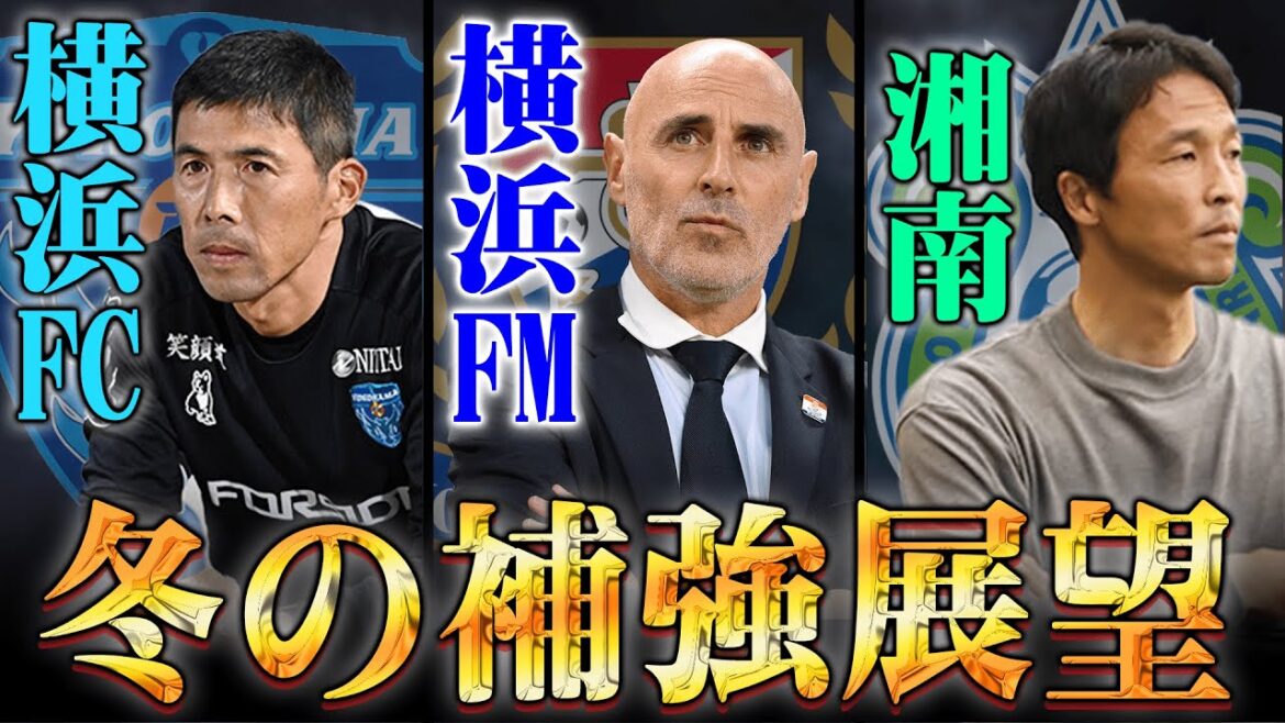 怪我人続出マリノスの冬の補強動向は?? 残留争い中の横浜FC/湘南は!? 補強展望シリーズ第3弾！【 Jリーグ 横浜Fマリノス 横浜FC 湘南ベルマーレ 】