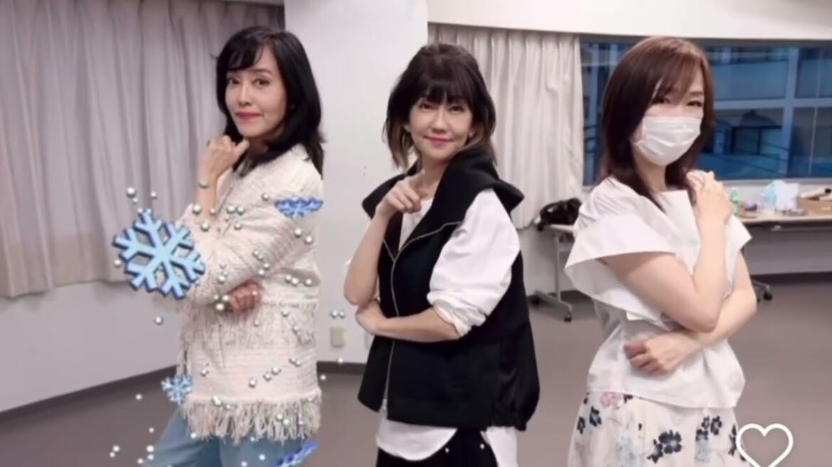 松本伊代×早見優×森口博子「そろそろ冬ですね」