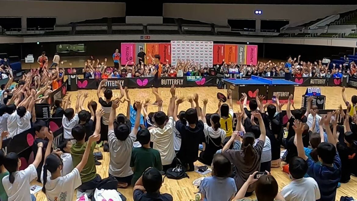 水谷隼＆𠮷田雅己「BUTTERFLY卓球イベント」in 岐阜