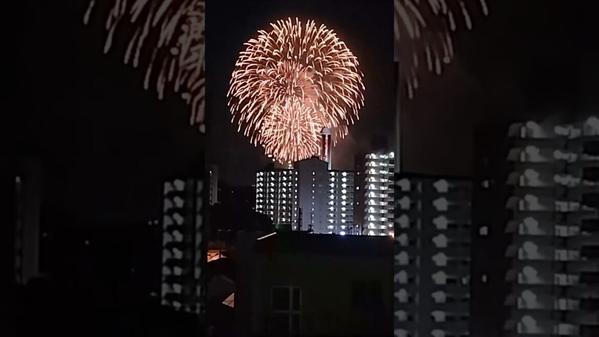 花火大会　関門海峡花火2023