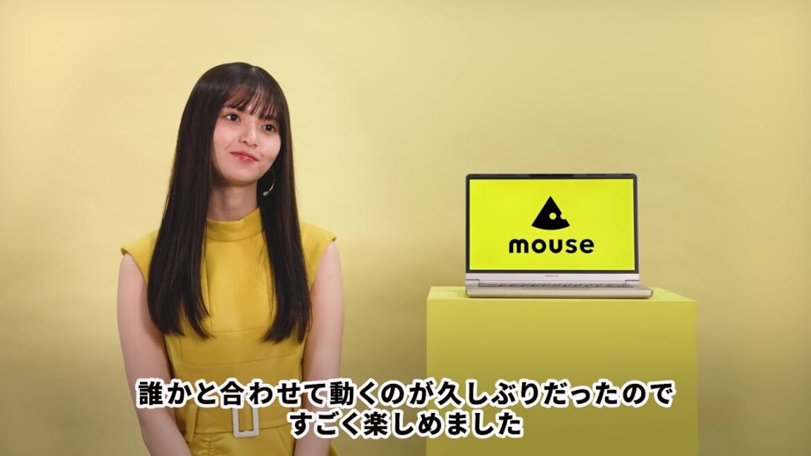 齋藤飛鳥「パソコン買うなら、まずマウス。」篇 インタビュームービー｜マウスコンピューター