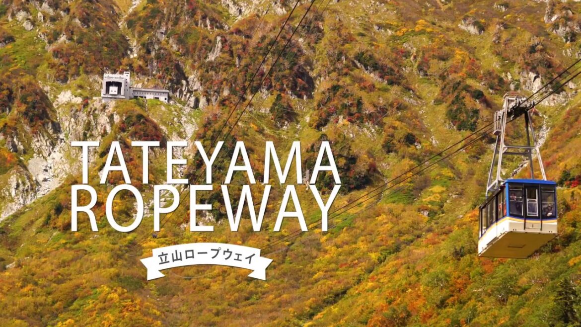 （TKAR011）立山黒部アルペンルート 立山ロープウェイ- Tateyama Ropeway -【4K】JAPAN