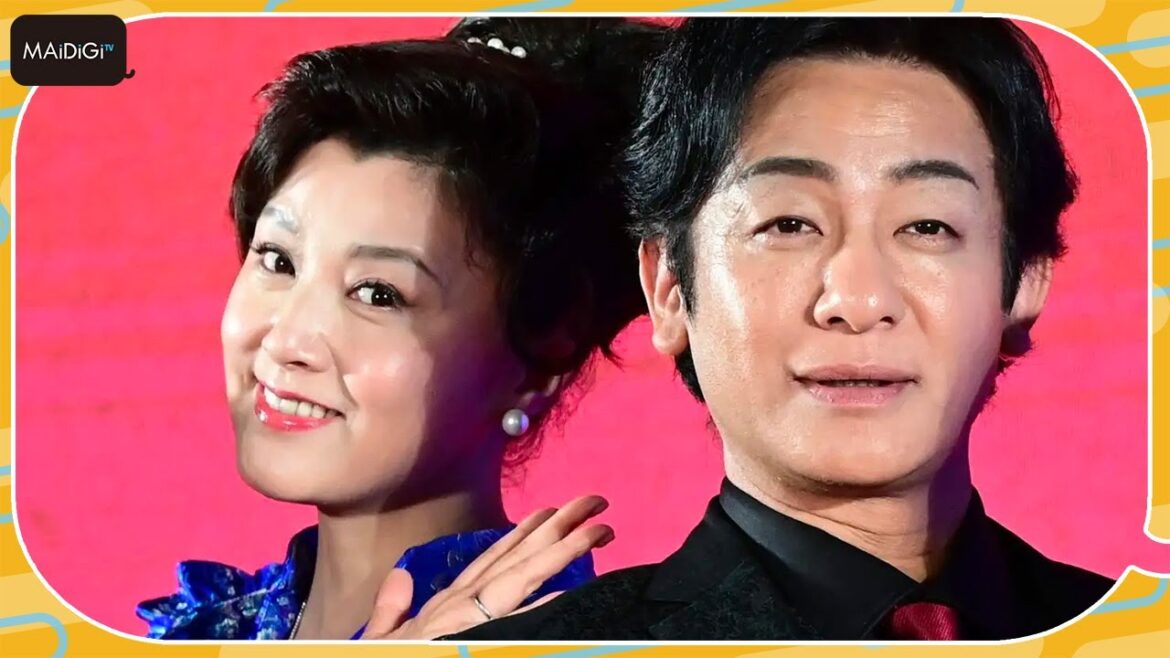 藤原紀香、夫・片岡愛之助と夫婦そろってレッドカーペットに登場　「翔んで埼玉2」台本見て「ひっくり返った」