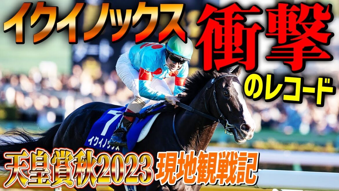 【2023天皇賞・秋】イクイノックスの世界レコードを人混みの中で現地観戦したら競馬の神様が三連単当ててくれた！【節約大全】vol.1169