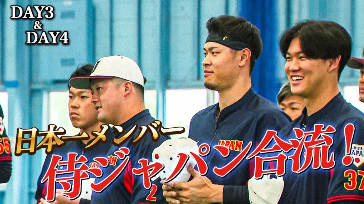 【侍ジャパン 強化合宿DAY3~4】佐藤輝明ら阪神勢も合流！『アジチャン』へ向けた強化合宿の様子をダイジェストでお届けします！🔥