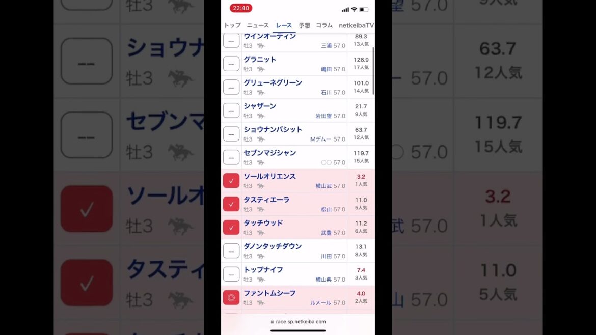 皐月賞2023 競馬予想 自由気ままにららら競馬