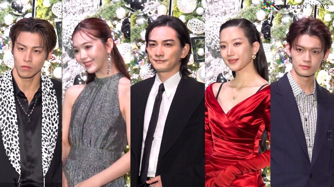 藤田ニコル、町田啓太、佐野勇斗、THE RAMPAGE・RIKUら豪華セレブリティが集結！ホリデーシーズンを華やか衣装で魅了　『ドルチェ＆ガッバーナ 青山』ホリデー記念フォトコール