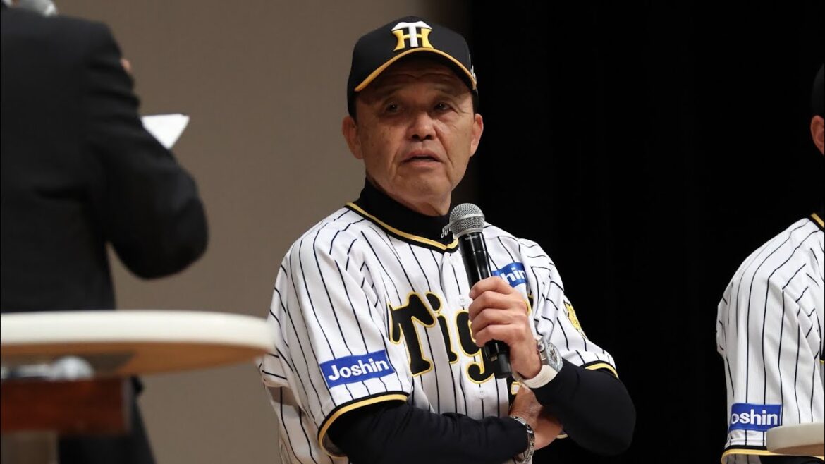 【優勝報告】#岡田彰布 監督と兵庫県出身の5選手で#尼崎市 のみなさんに優勝報告！岡田監督が#佐藤輝明 選手発案の『#アレンパ』を絶賛！？爆笑トークショーをお届けします！