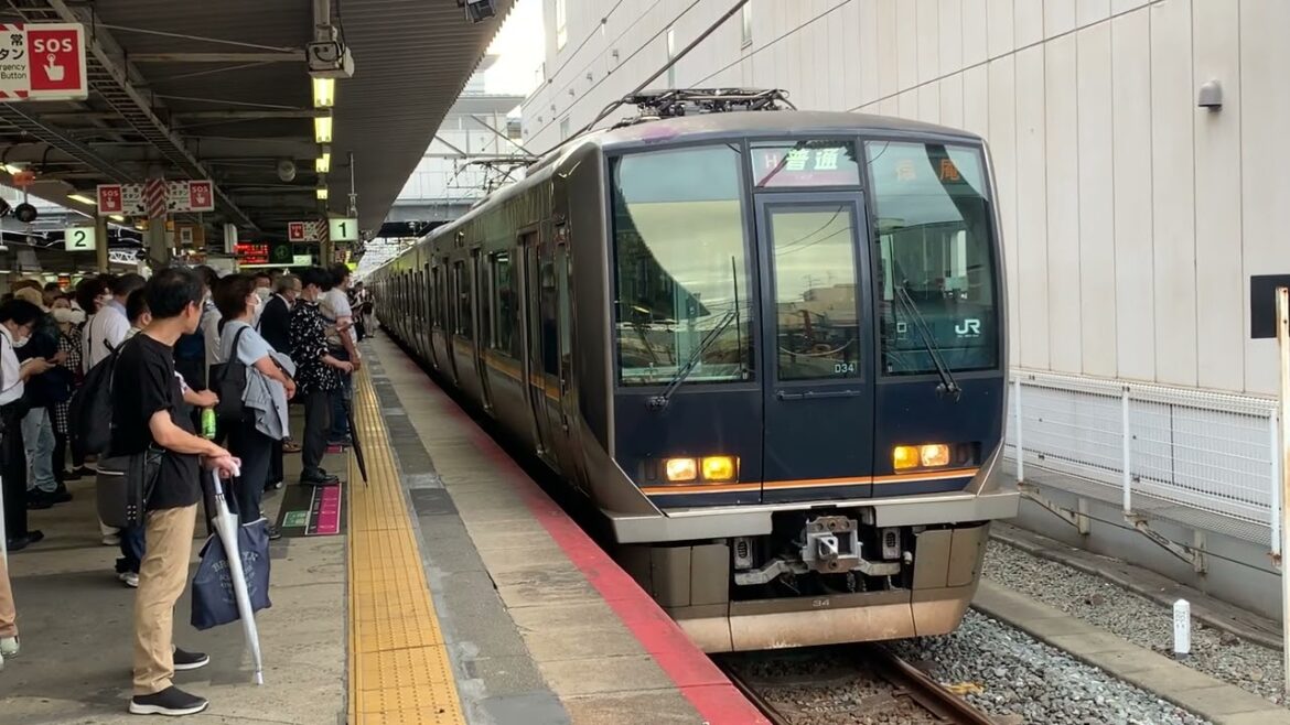 8月7日 JR遅延の為発生した普通徳庵行き激レア⚠️