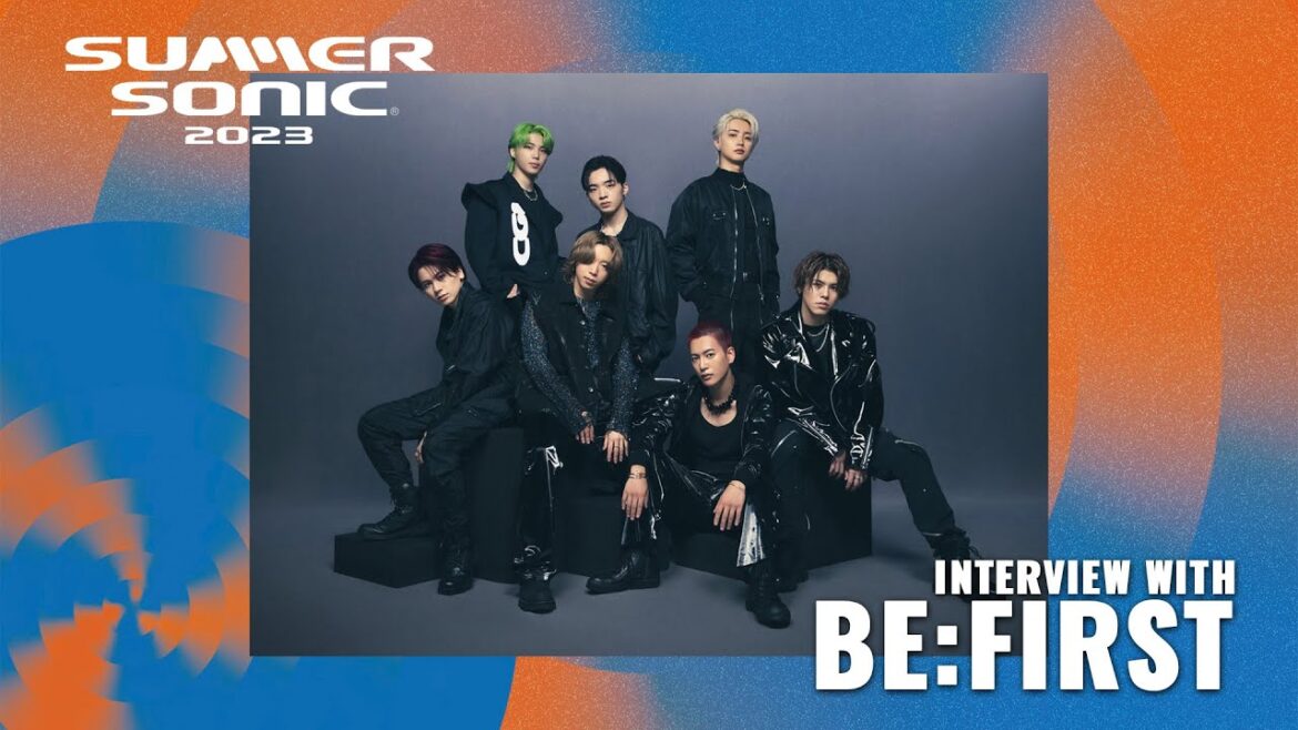 BE:FIRST interview at SUMMER SONIC 2023