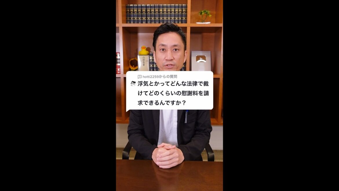 Q：浮気ってどんな法律で裁けてどれくらいの慰謝料を請求できるんですか？#Shorts