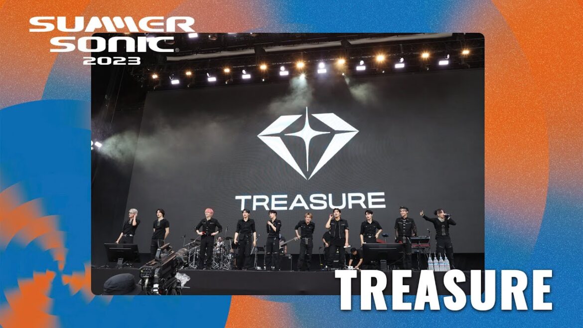 TREASURE – “Bona Bona” at SUMMER SONIC 2023