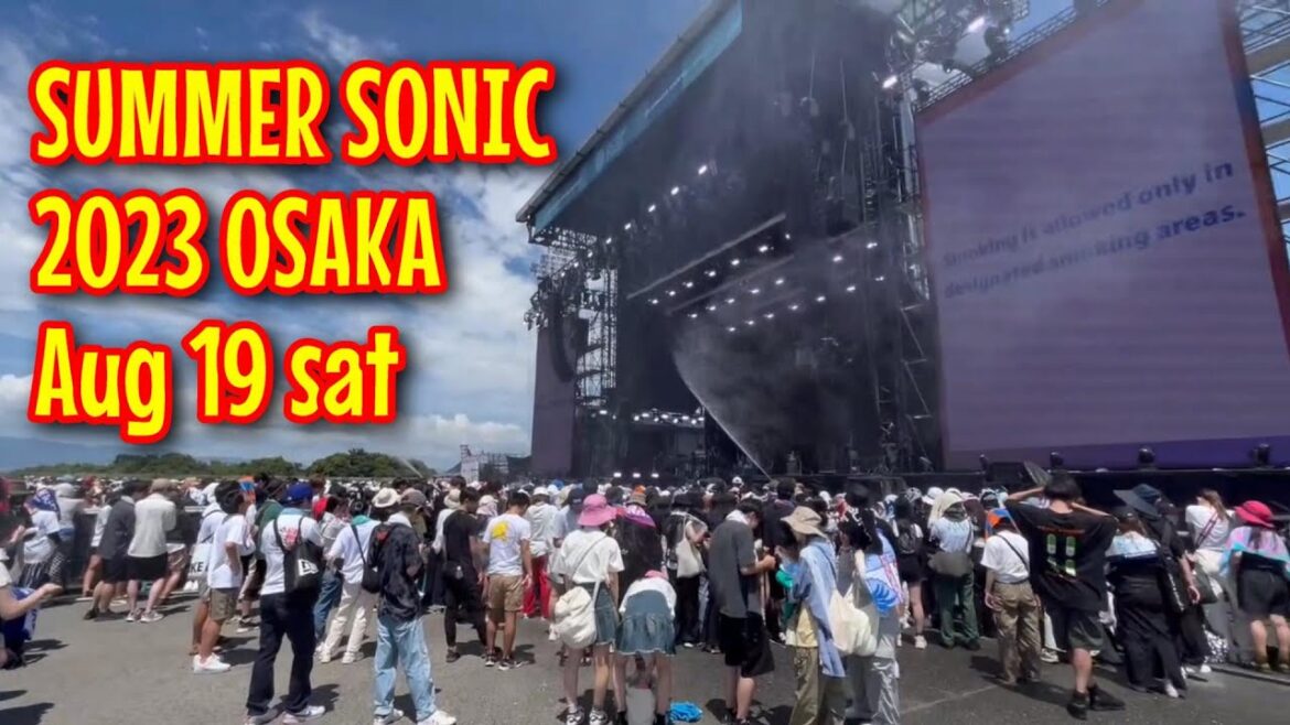 Vlog SUMMER SONIC 2023 OSAKA Vlog SUMMER SONIC 2023 OSAKA
