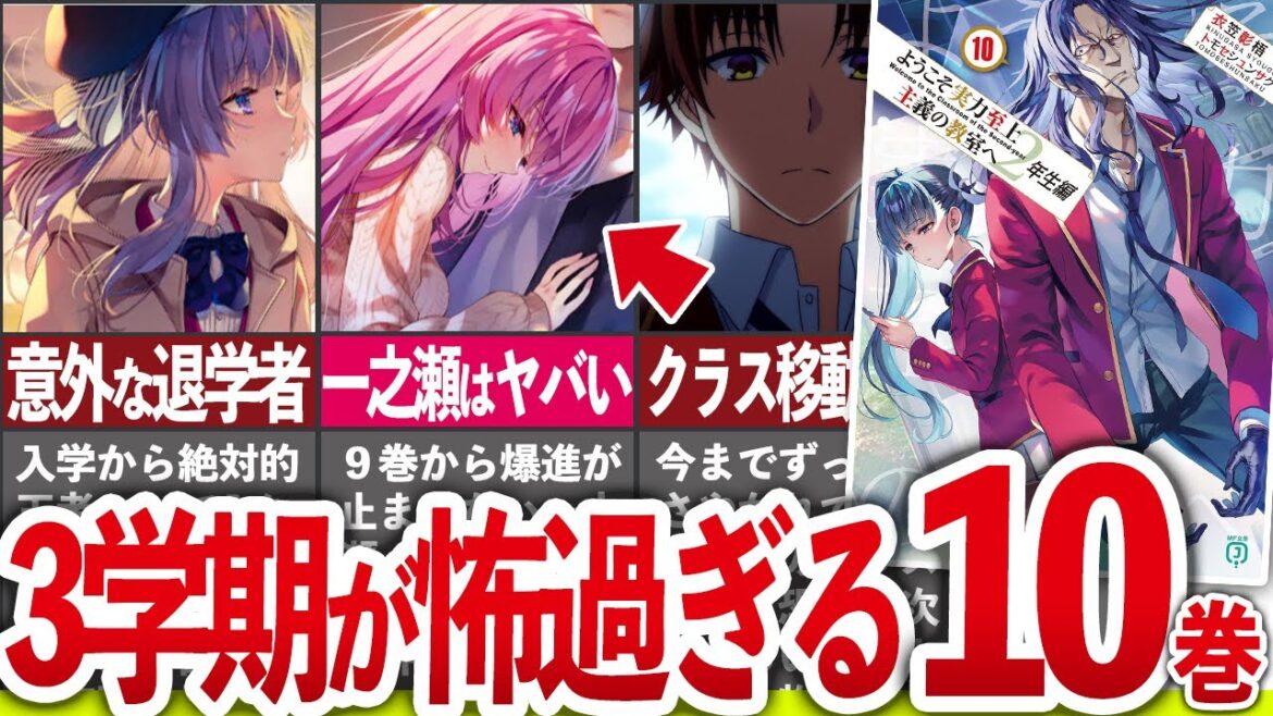 【この先が怖い】過酷な3学期編がいきなり鬼畜過ぎた… 2年生編10巻の感想動画【よう実/ゆっくり解説】