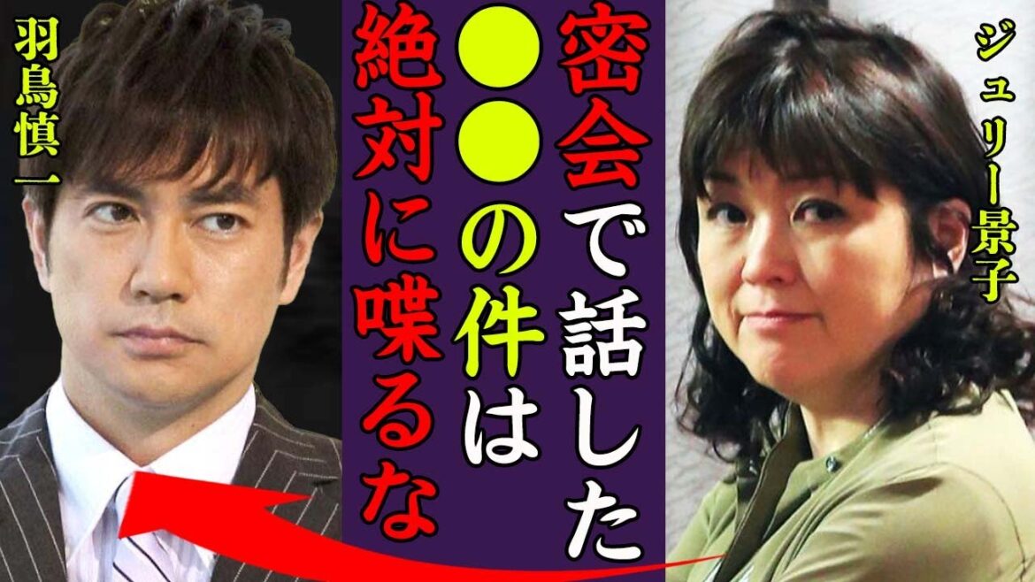 羽鳥慎一が仮病を使ってまで番組を休み"ジュリー恵子と密会"した理由や交わした約束の内容に一同驚愕…！『お前の仕事なんてどうにもできるぞ』バード羽鳥がジャニーズ事務所に近づく理由に驚きを隠せない…！