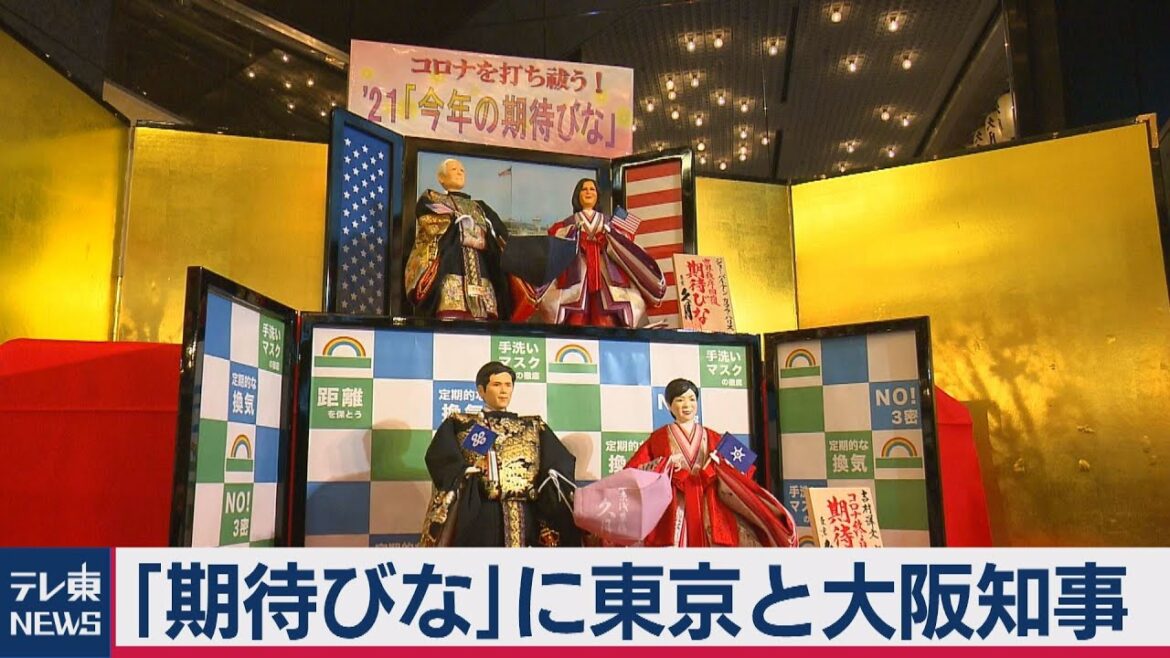コロナ終息の願いを込め「今年の期待びな」を披露（2021年1月27日）