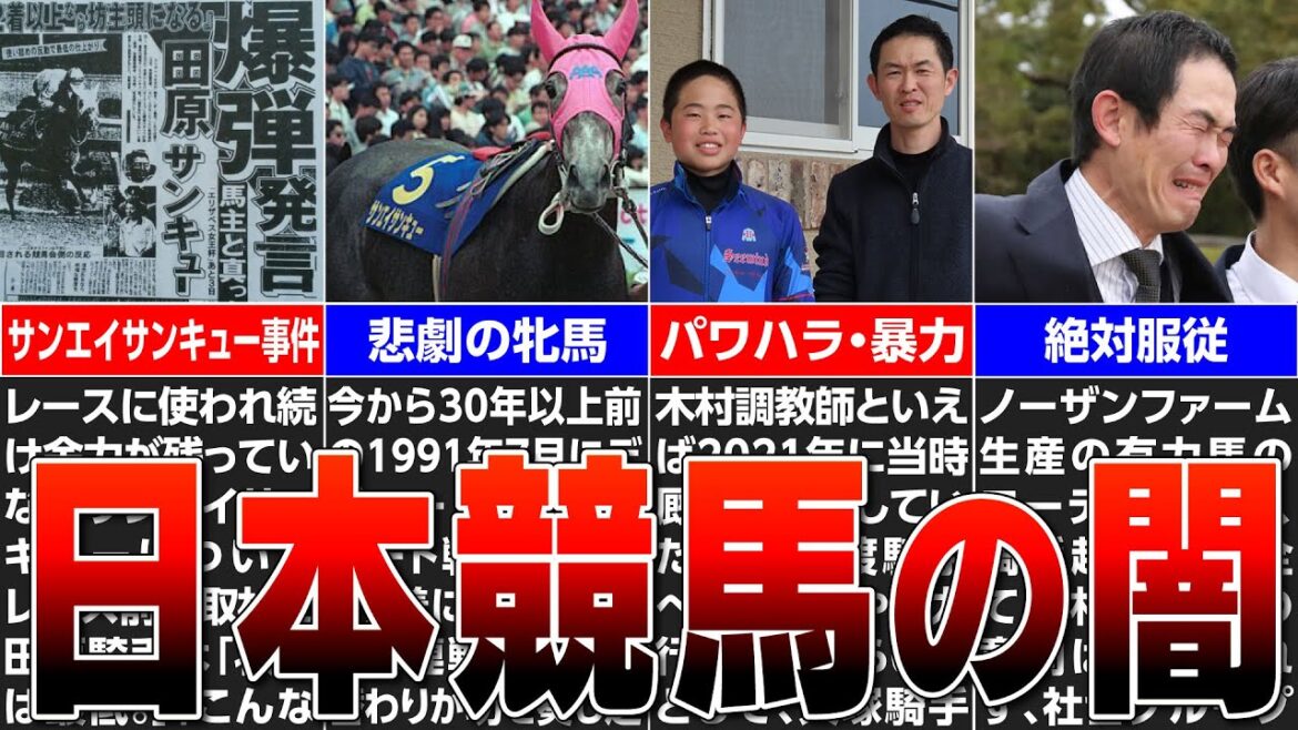 【競馬】日本競馬の闇！？昔も今も？馬主・調教師・騎手の立場に迫る