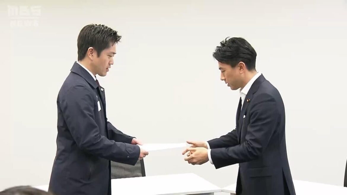 吉村知事「ライドシェア」推進派の小泉進次郎元環境相と面会　法整備の後押しを求める（2023年12月2日）