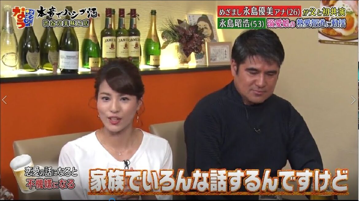 『ダウンタウンなう』永島優美&永島昭浩 が父と初共演! 溺愛娘の熱愛報道に動揺 『ダウンタウンなう』永島優美&永島昭浩 が父と初共演! 溺愛娘の熱愛報道に動揺