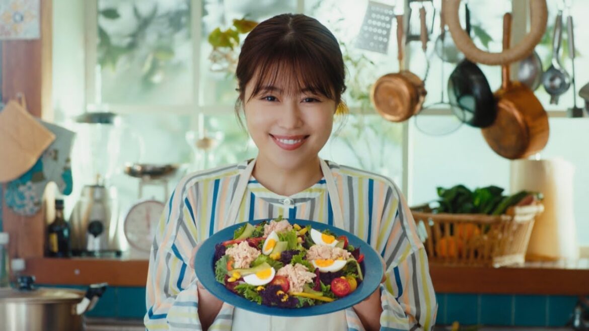 有村架純  はごろもフーズ シーチキン「シーチキンSmile この顔で覚えてね」篇 TVCM