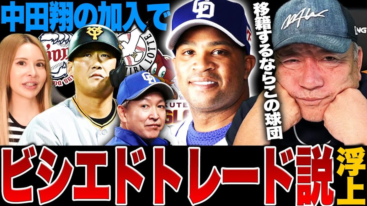 【中日トレードか？】中田翔の加入でビシエドにトレード説が浮上!!『オファーを出すとしたら他球団からではなく中日から』『彼の弱点を12球団全てが知っている』セ・リーグ屈指の強打者の獲得に動く球団は…？