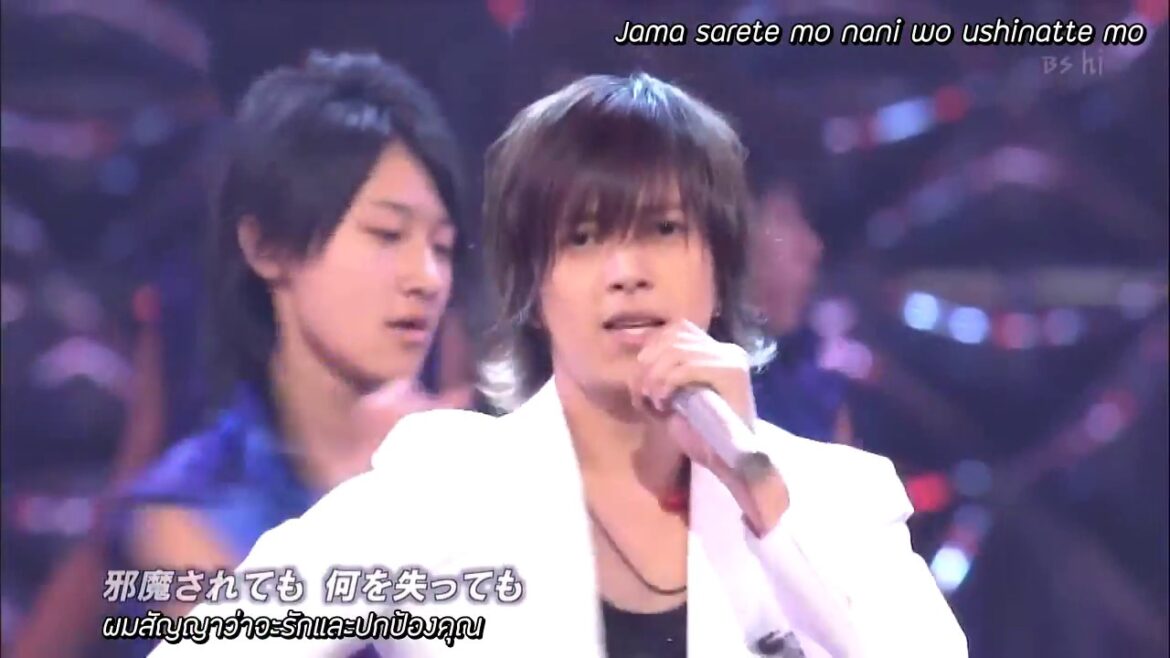 Yamashita Tomohisa - Gomen ne juliet「ゴメンネ、ジュリエット」(LIVE) (Thai sub)