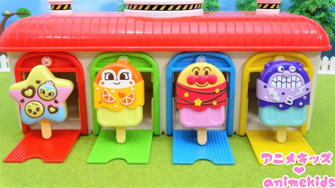 アイスキャンディのトッピングをしよう！想像力を育もう！#アニメキッズ